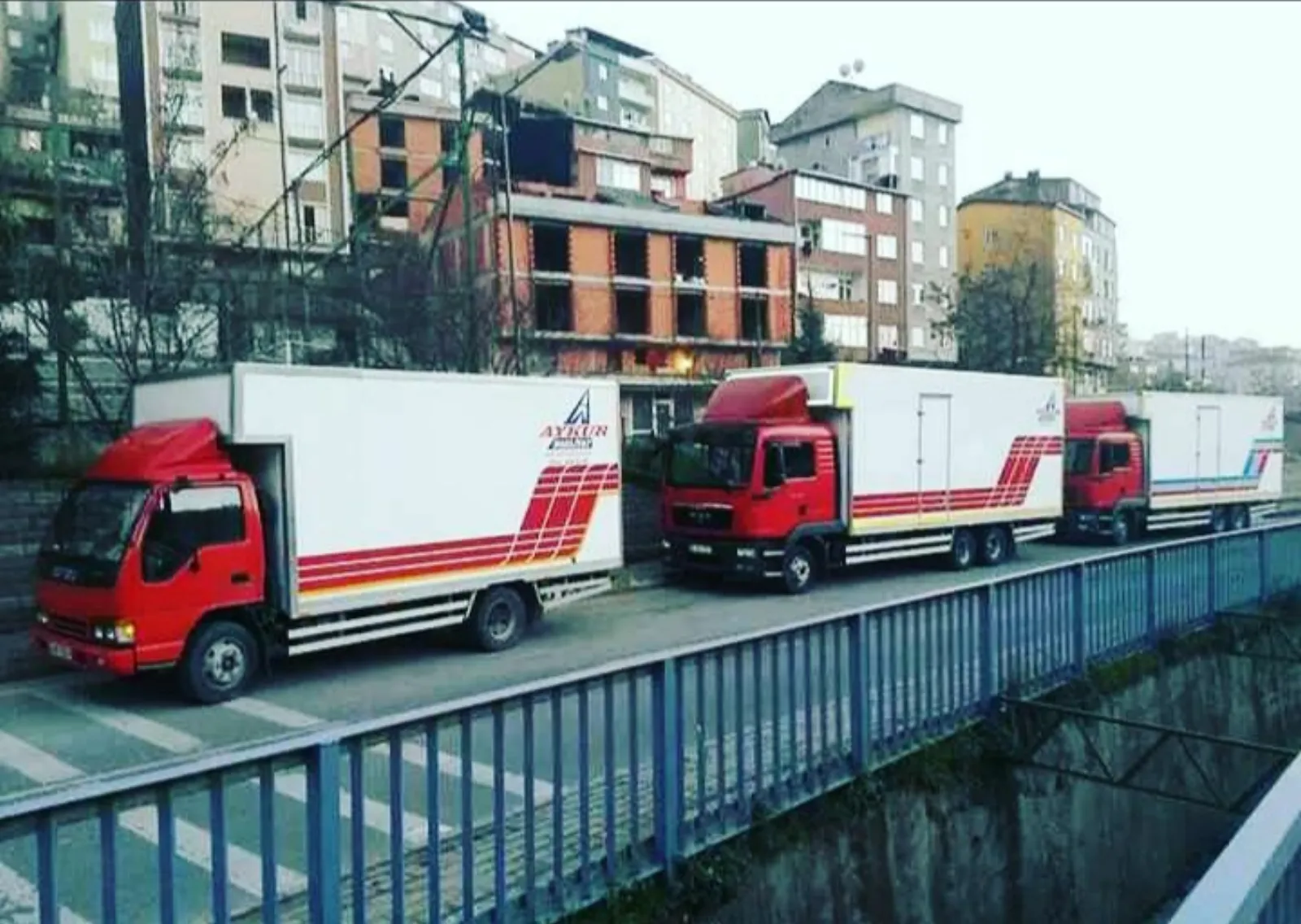 Aykur Nakliyat araç filosu