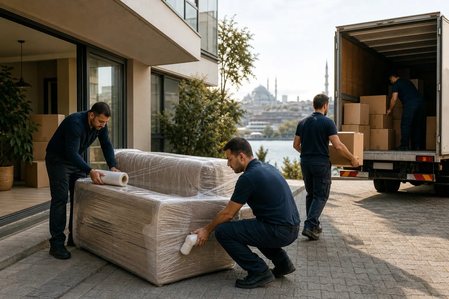 İstinye moving service planning