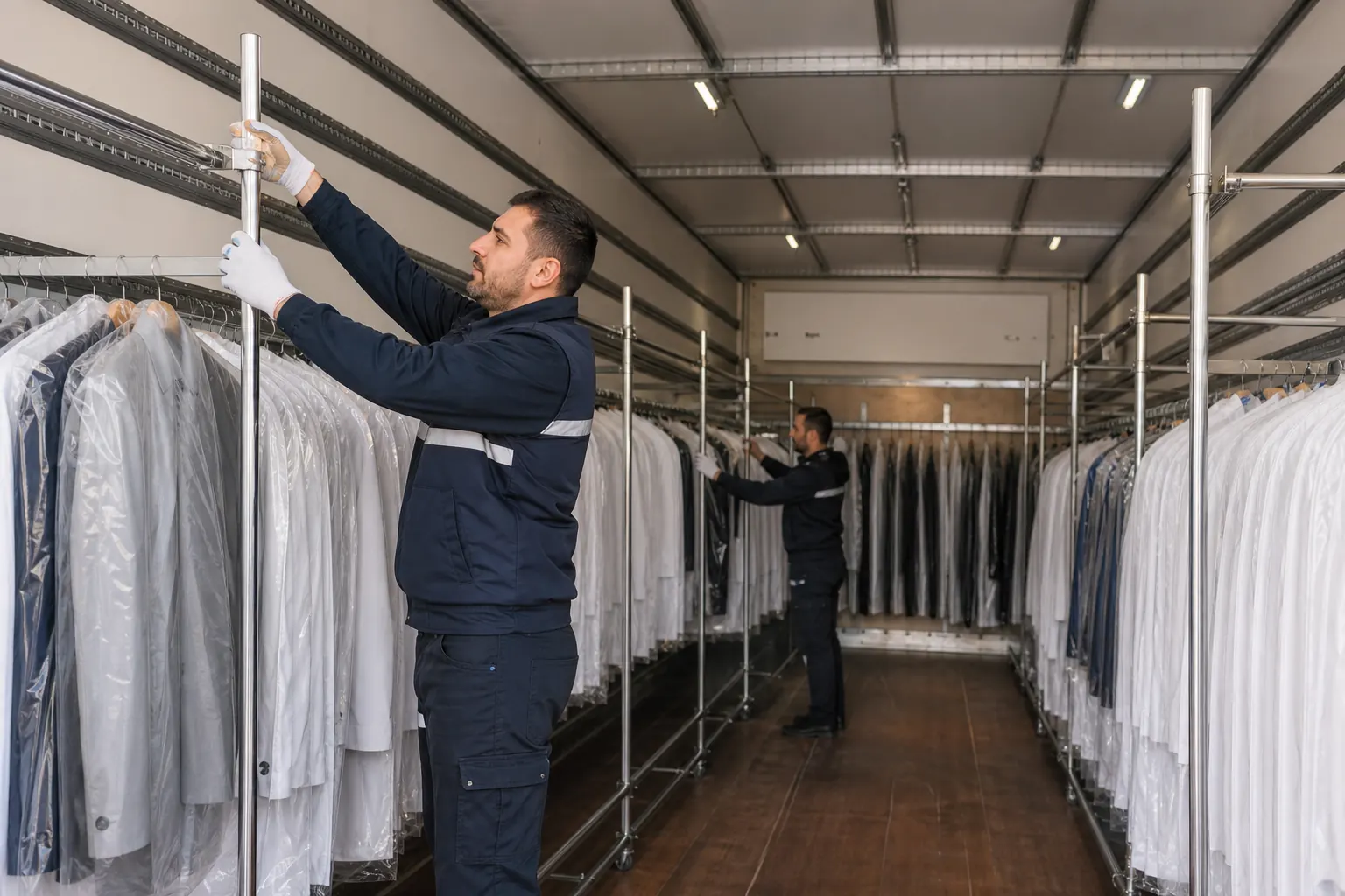 Garment-on-Hanger Transport hizmeti
