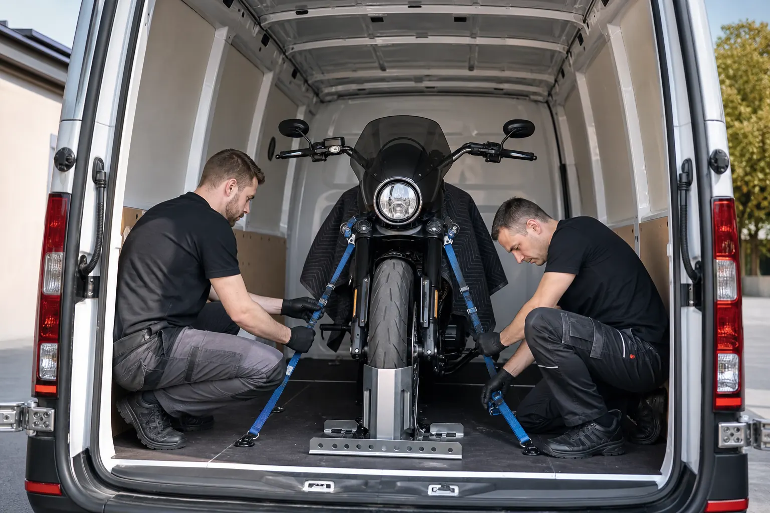 Motorcycle Transport hizmeti