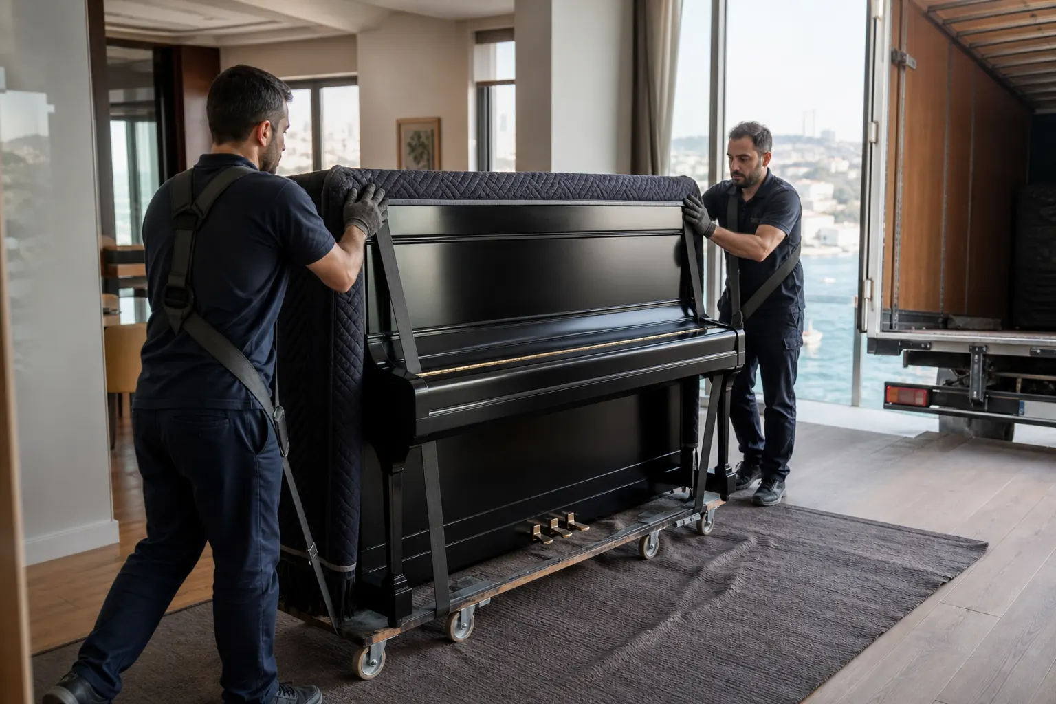 Piano Moving hizmeti
